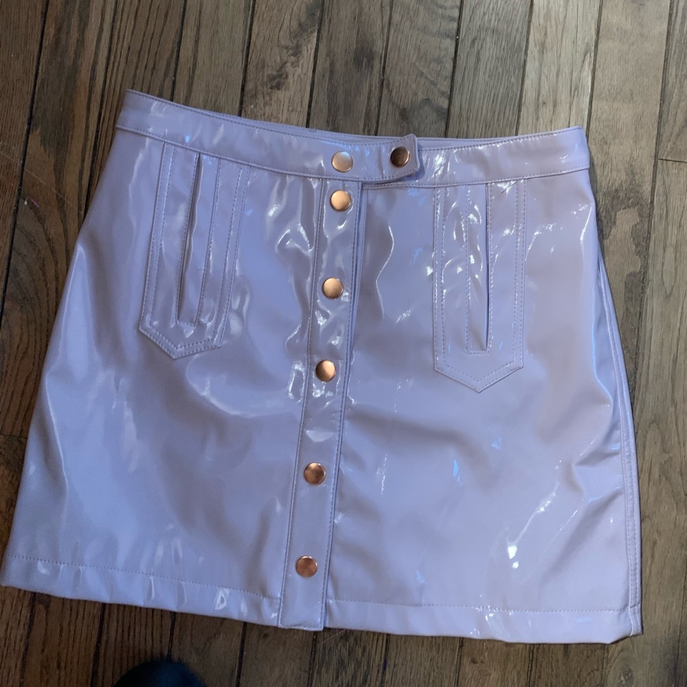 FOREVER 21 LILAC SKIRT - Picture 4 of 8